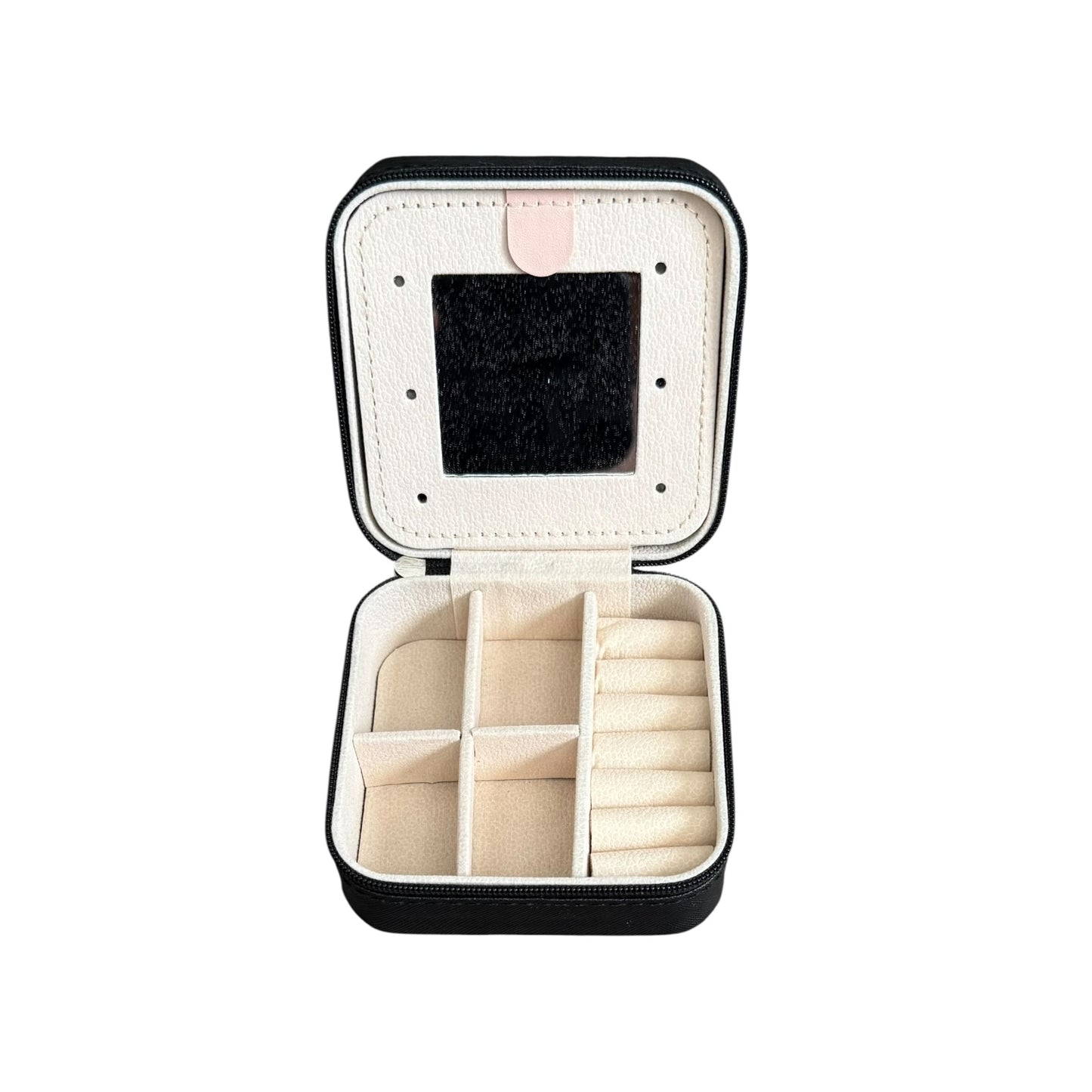 Black White Floral Concho Jewelry Box