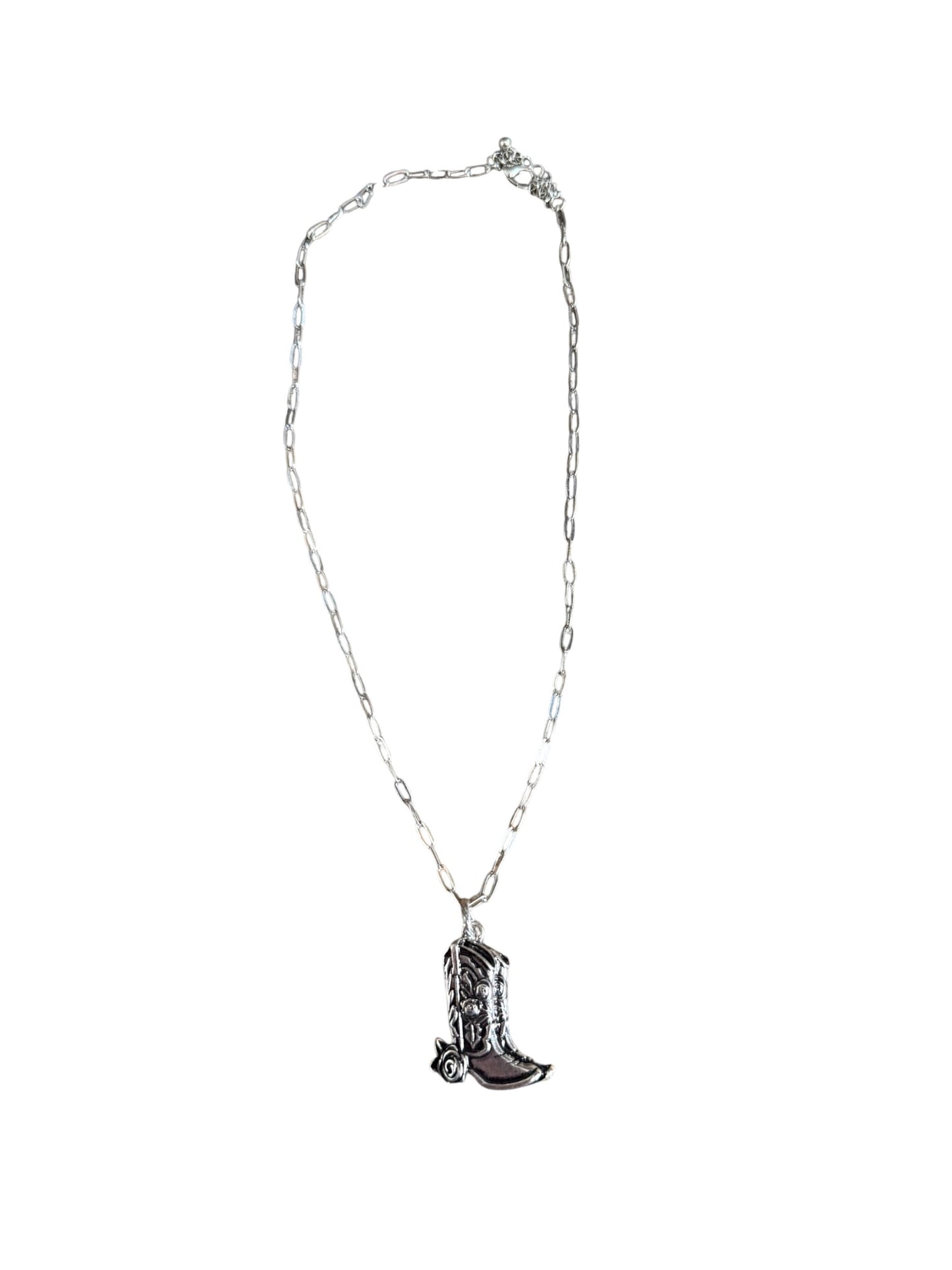 Cowboy Boots Necklace