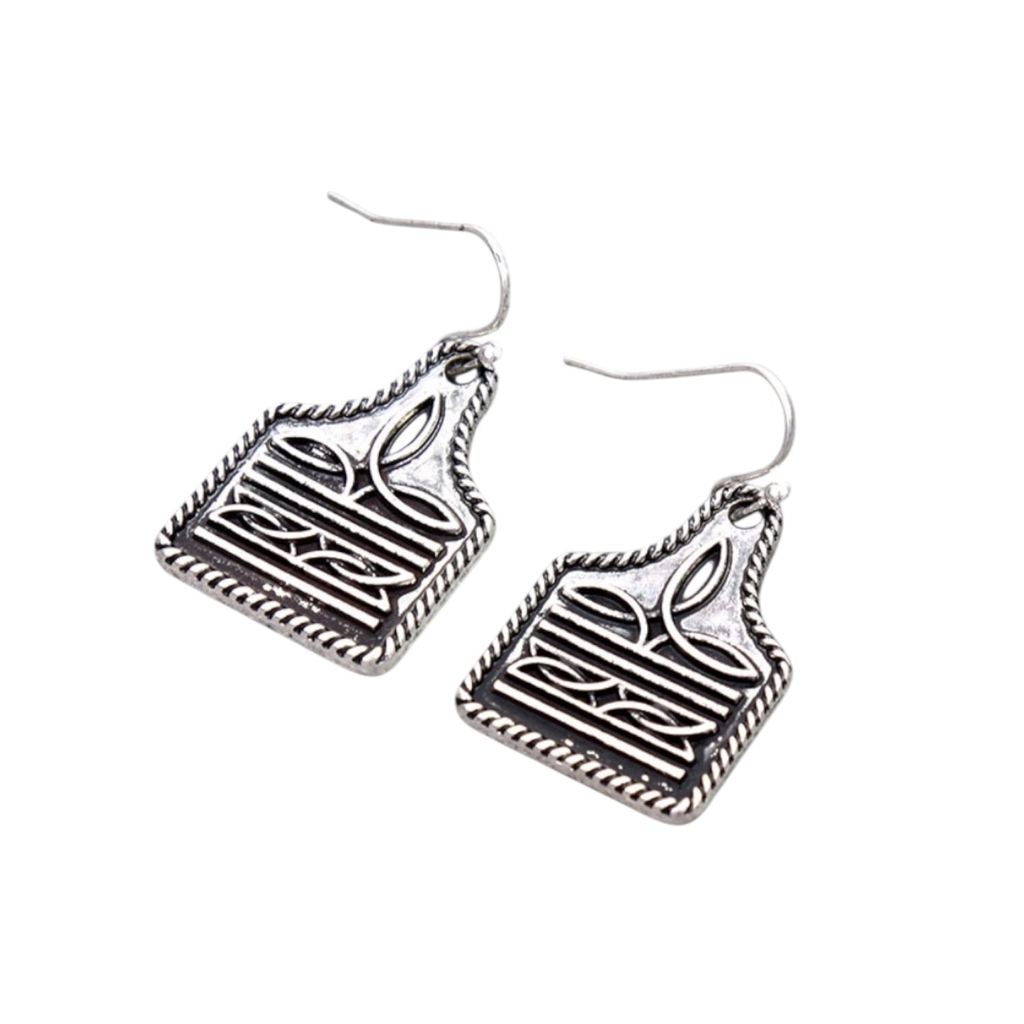 Bootstitch Tag Earrings
