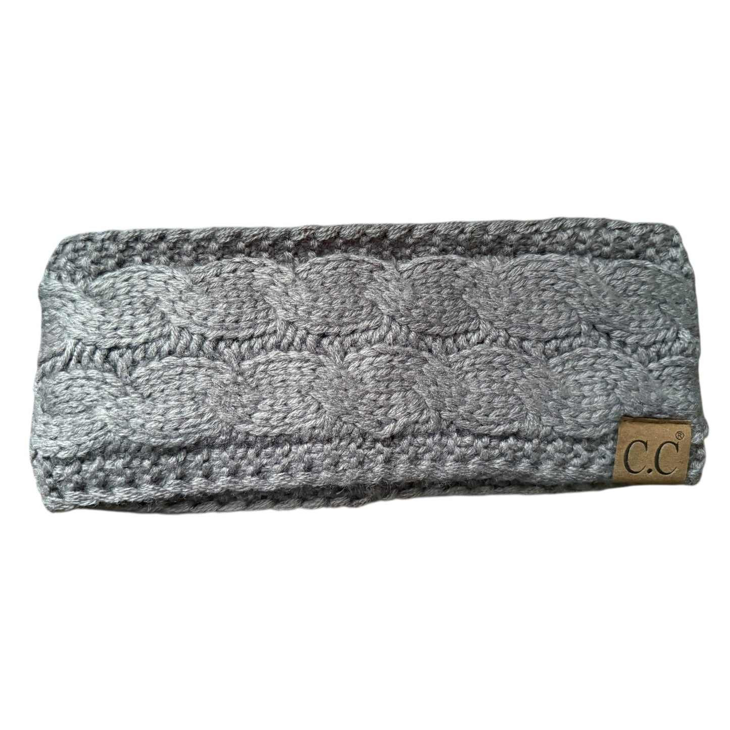 Earth Grey Winter Headband