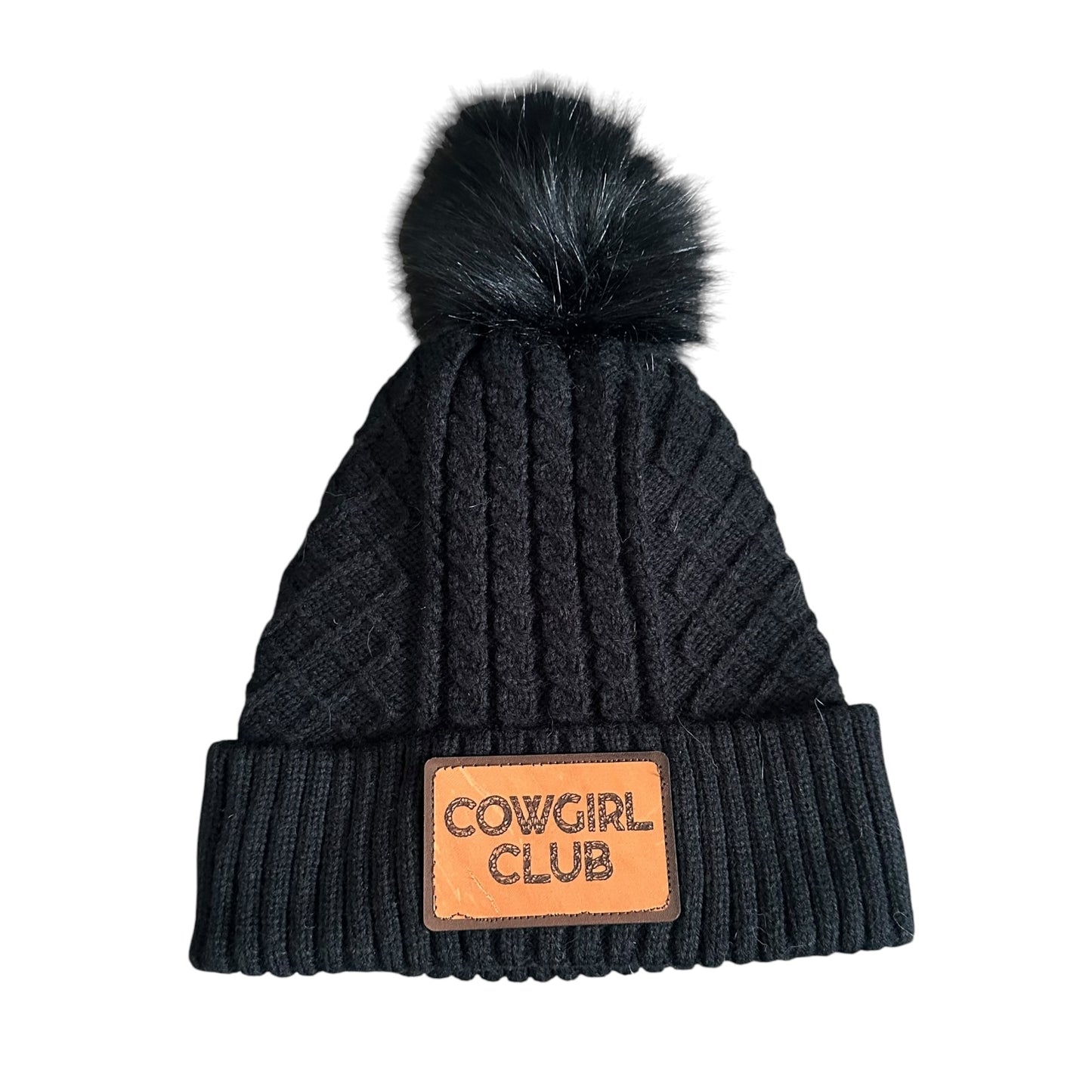 Cowgirl Club Patch Toques (more colours available)