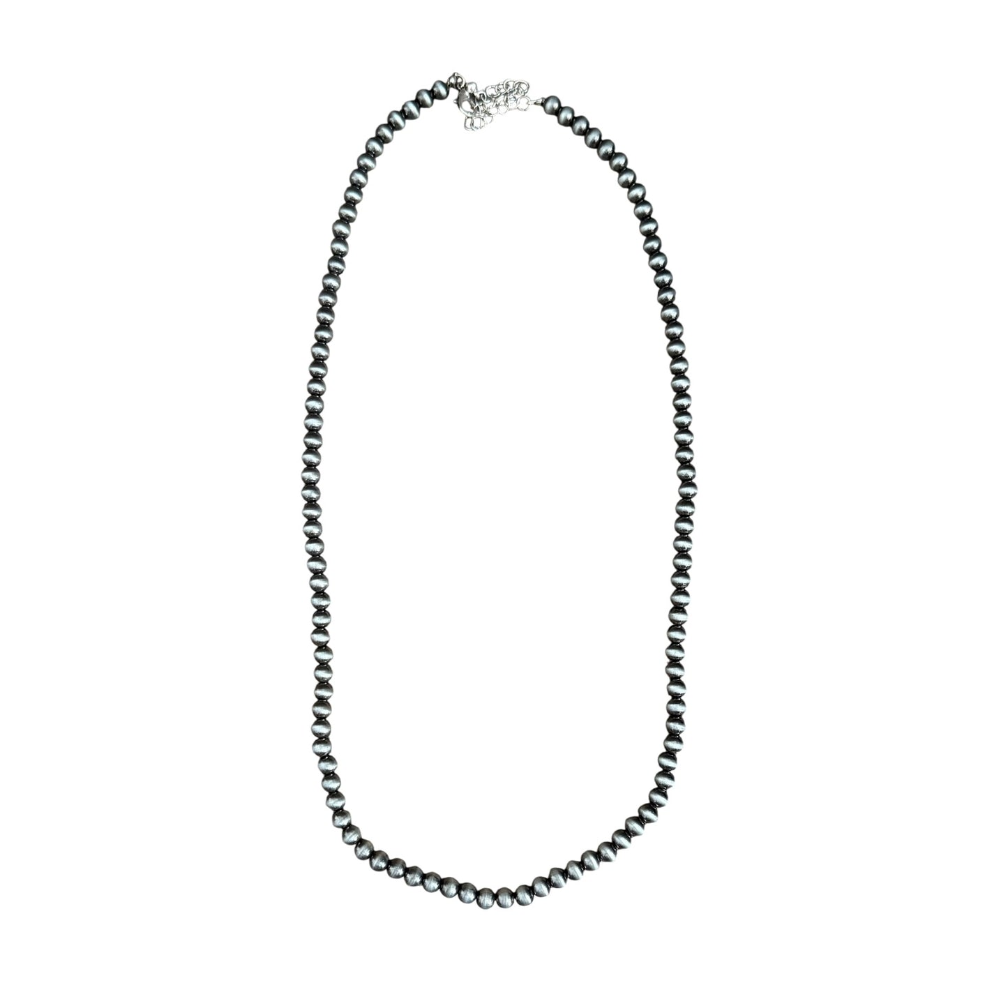 Gunmetal Navajo Pearl Necklace