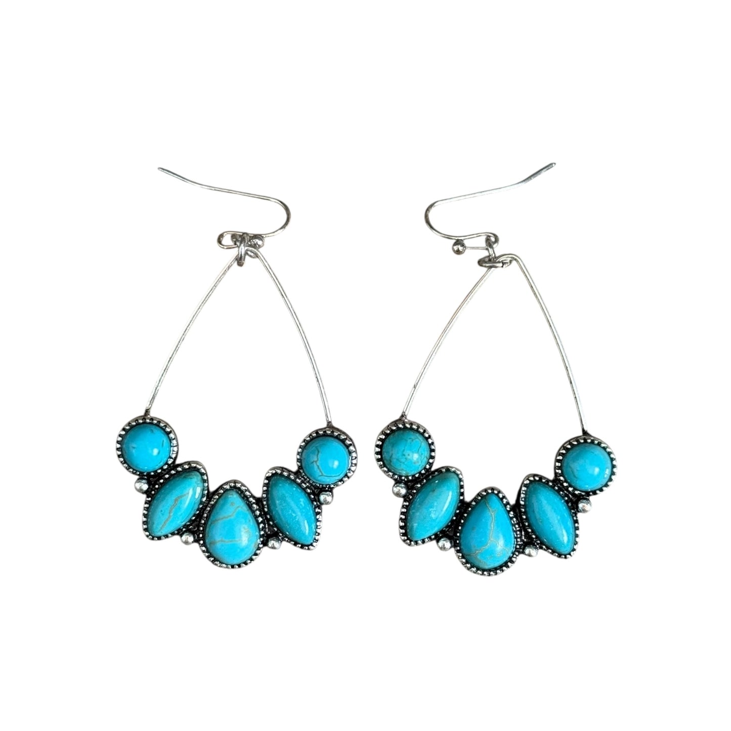 Turquoise Teardrop Earrings