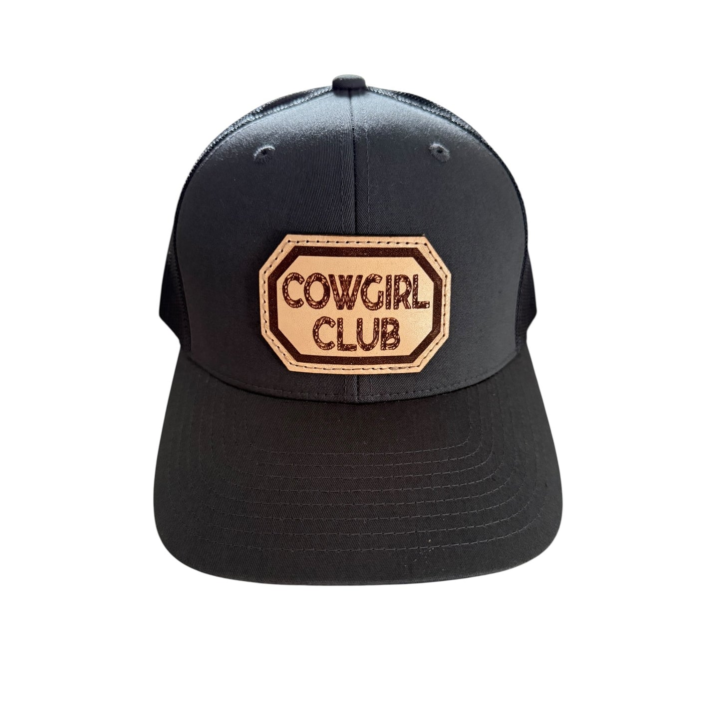 Charcoal/Black Cowgirl Club Hat