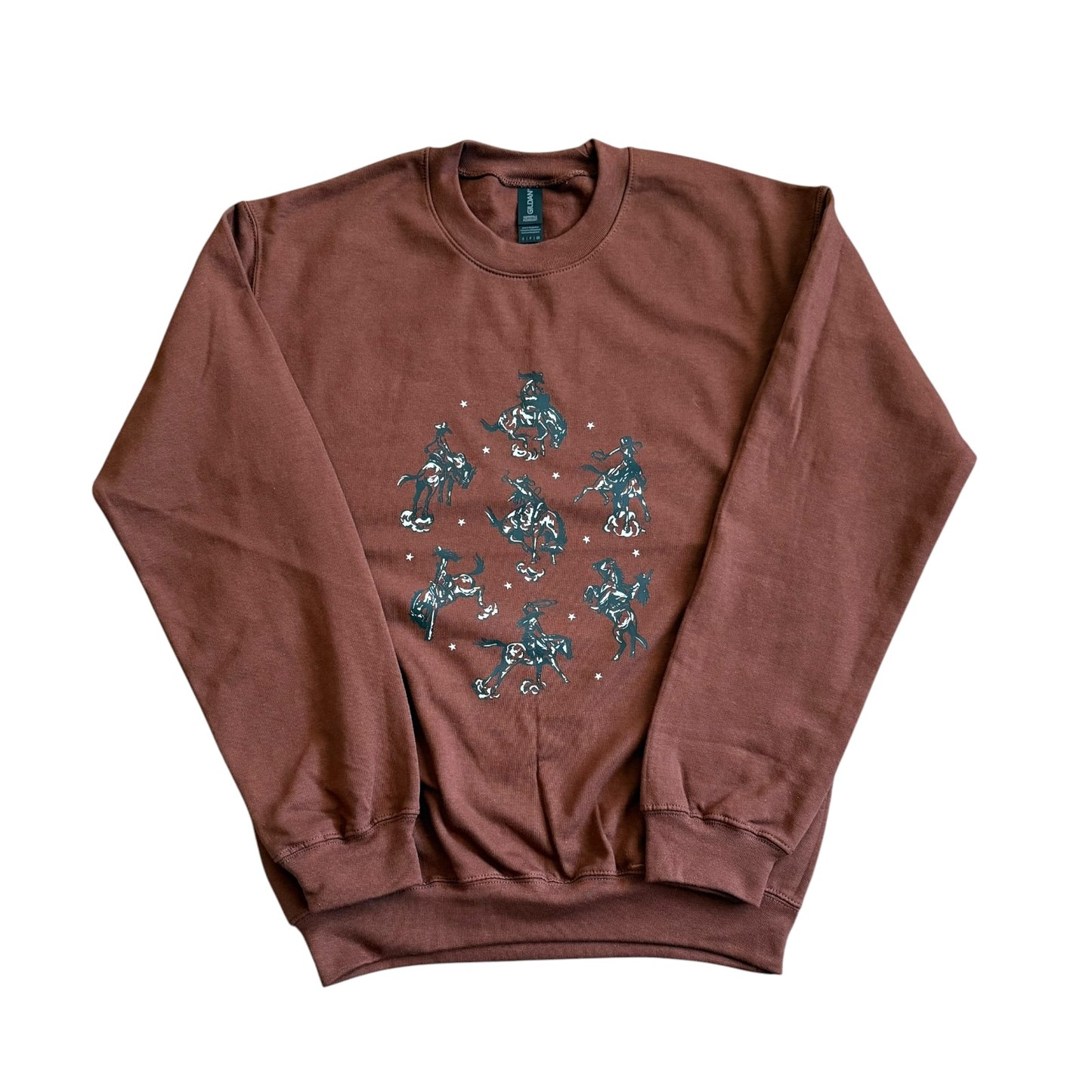 Cocoa Cowgirl Broncs Crewneck