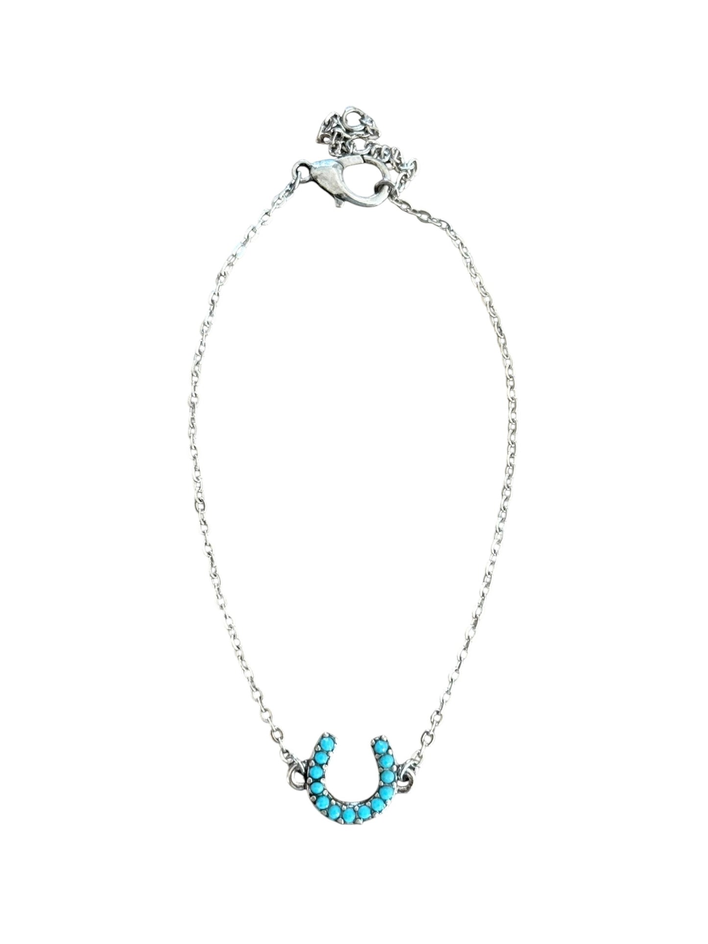 Turquoise Horseshoe Bracelet