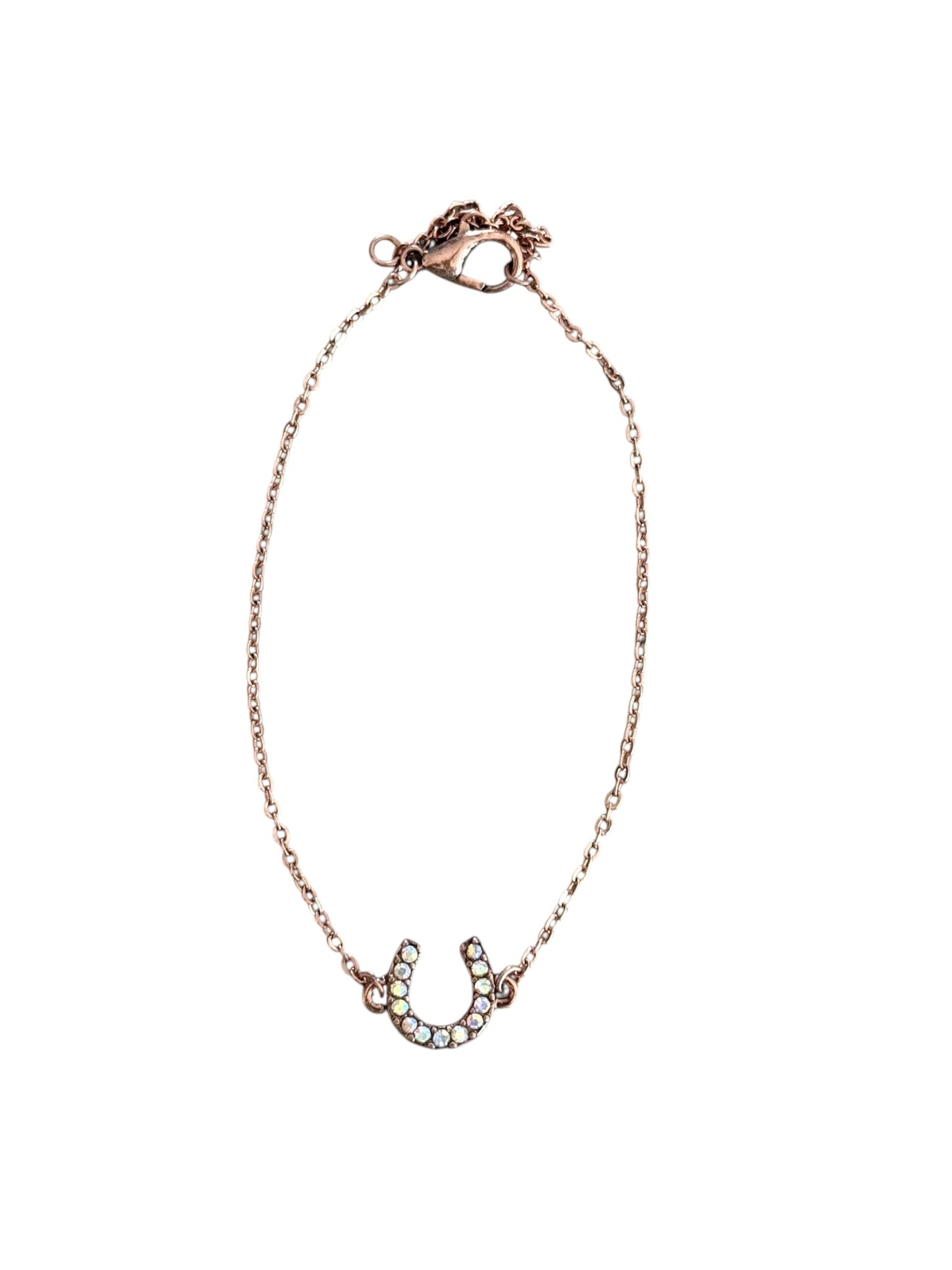 Rose Gold Horseshoe Bracelet