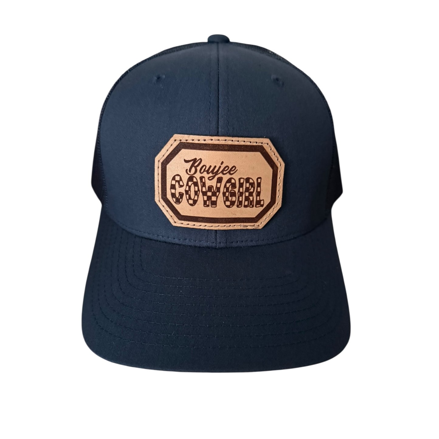 Navy Boujee Cowgirl Hat