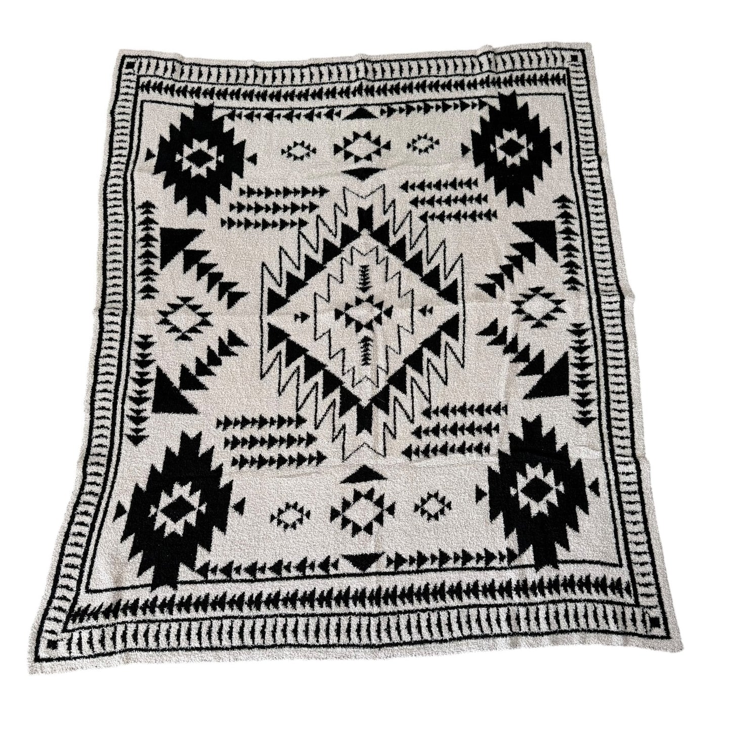 Aztec Plush Throw Blanket