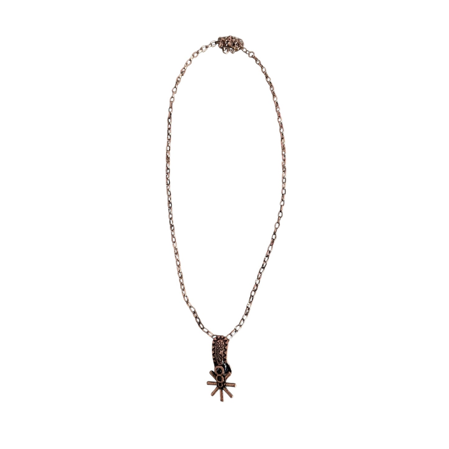 Copper Spur Necklace