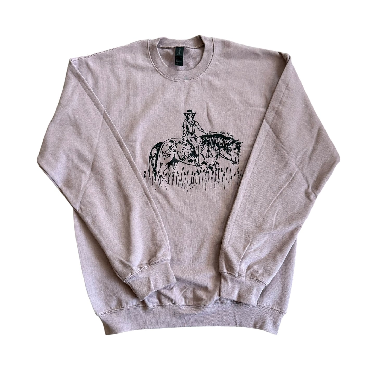 Light Purple Canadian Cowgirl Crewneck