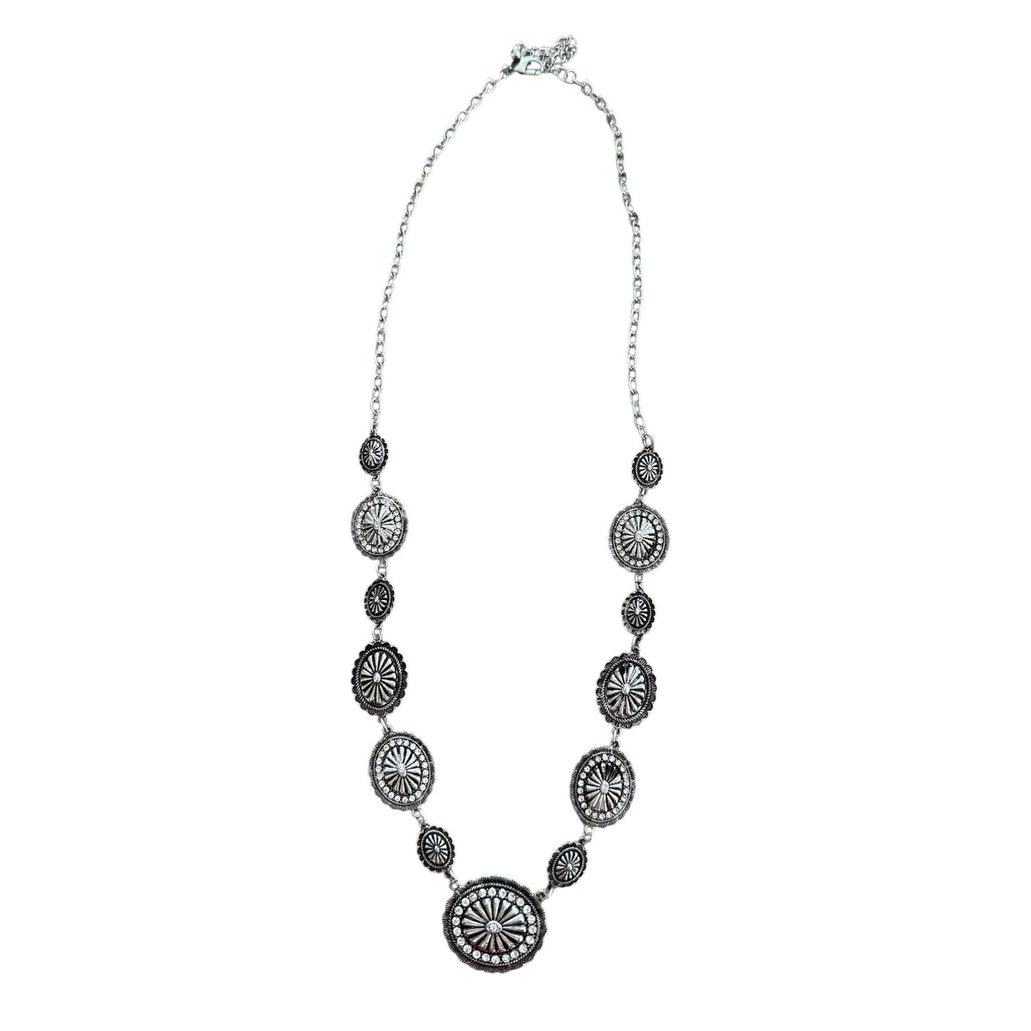 Crystal Concho Necklace