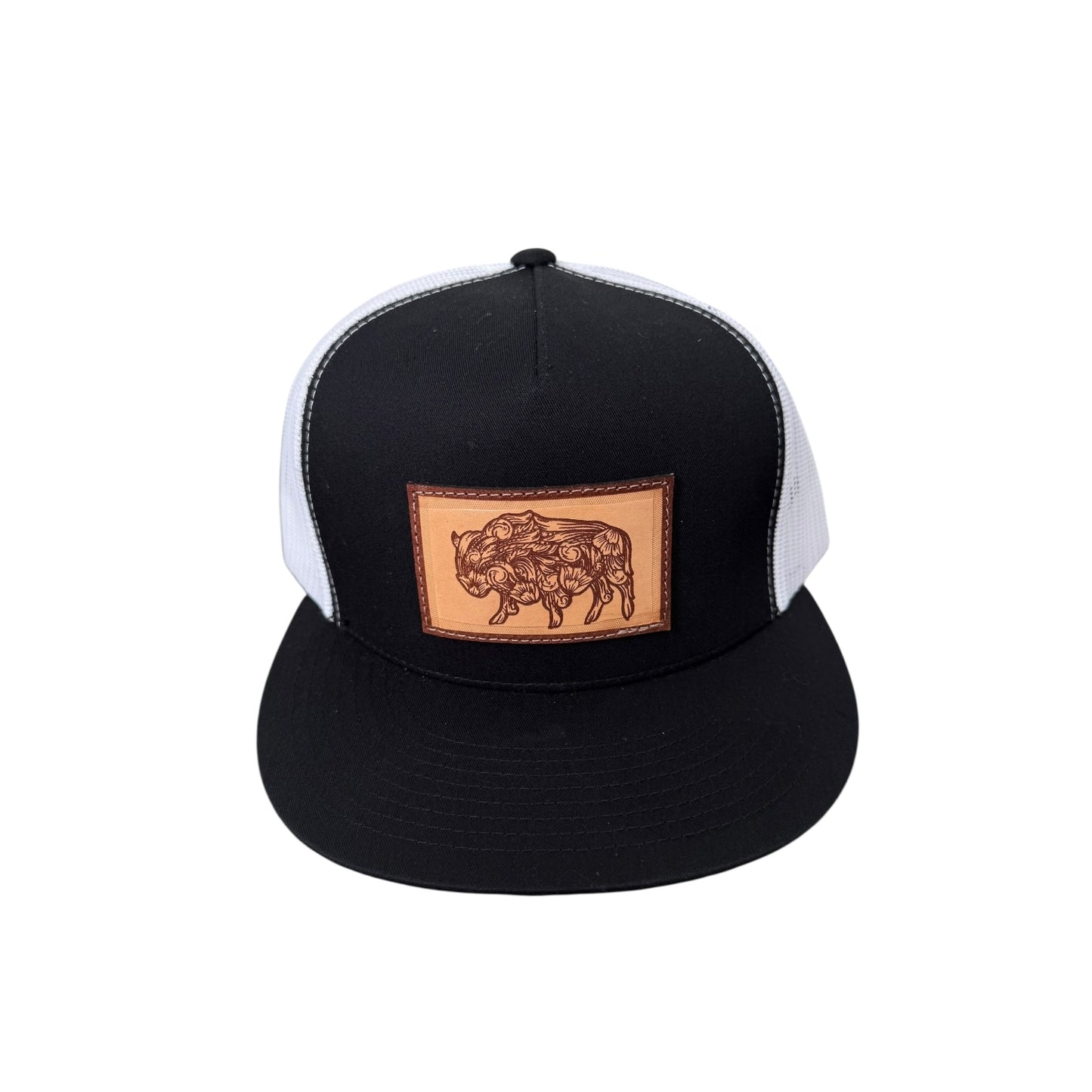 Black/White Snapback Hat