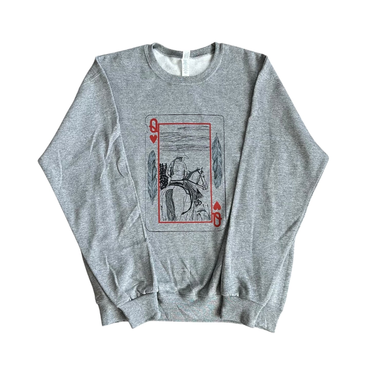 Queen of Hearts Crewneck