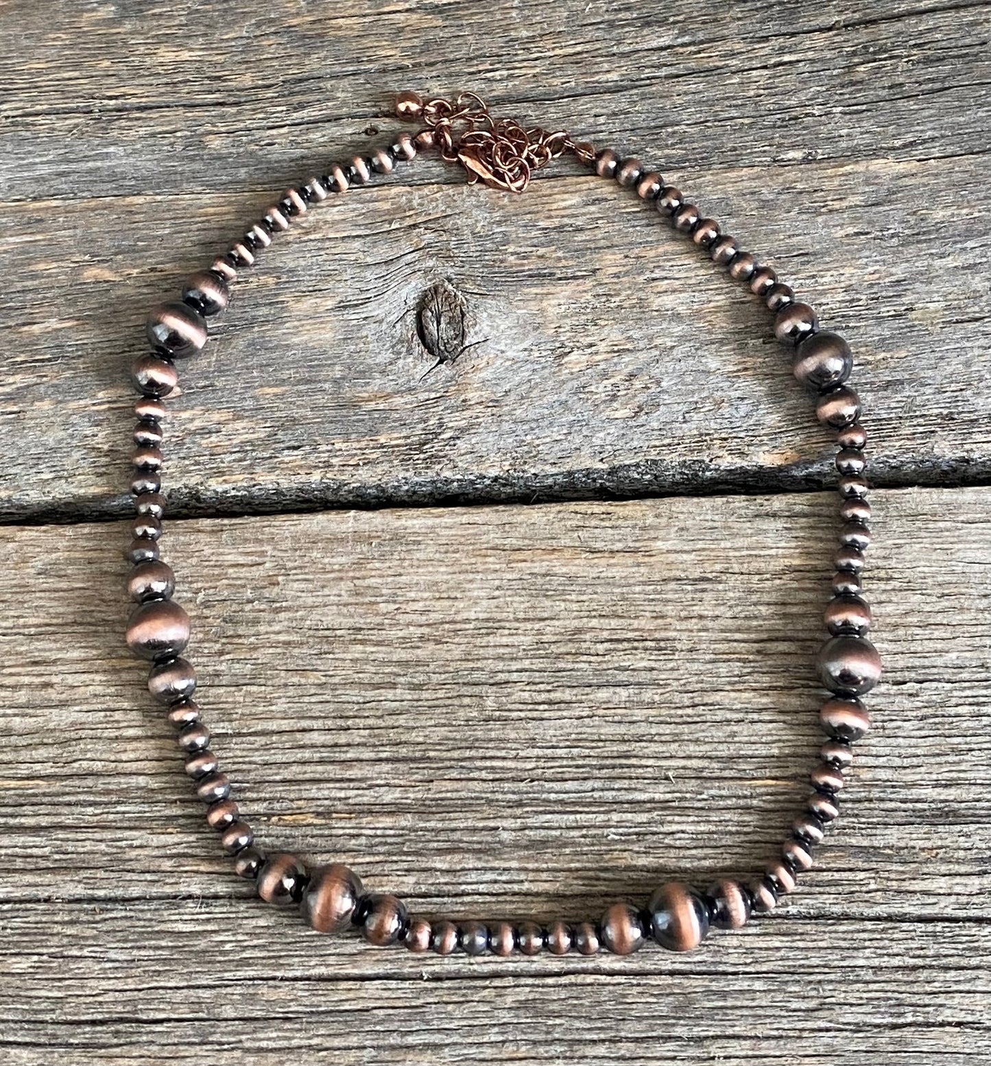 Copper Navajo Pearl Choker