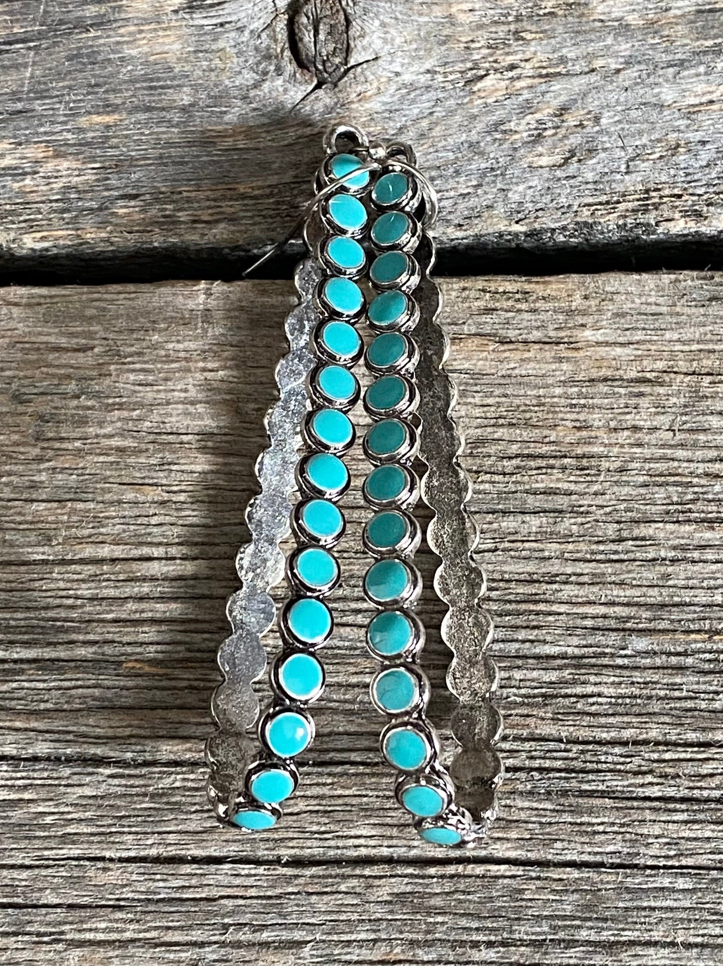 Turquoise Teardrop Earrings