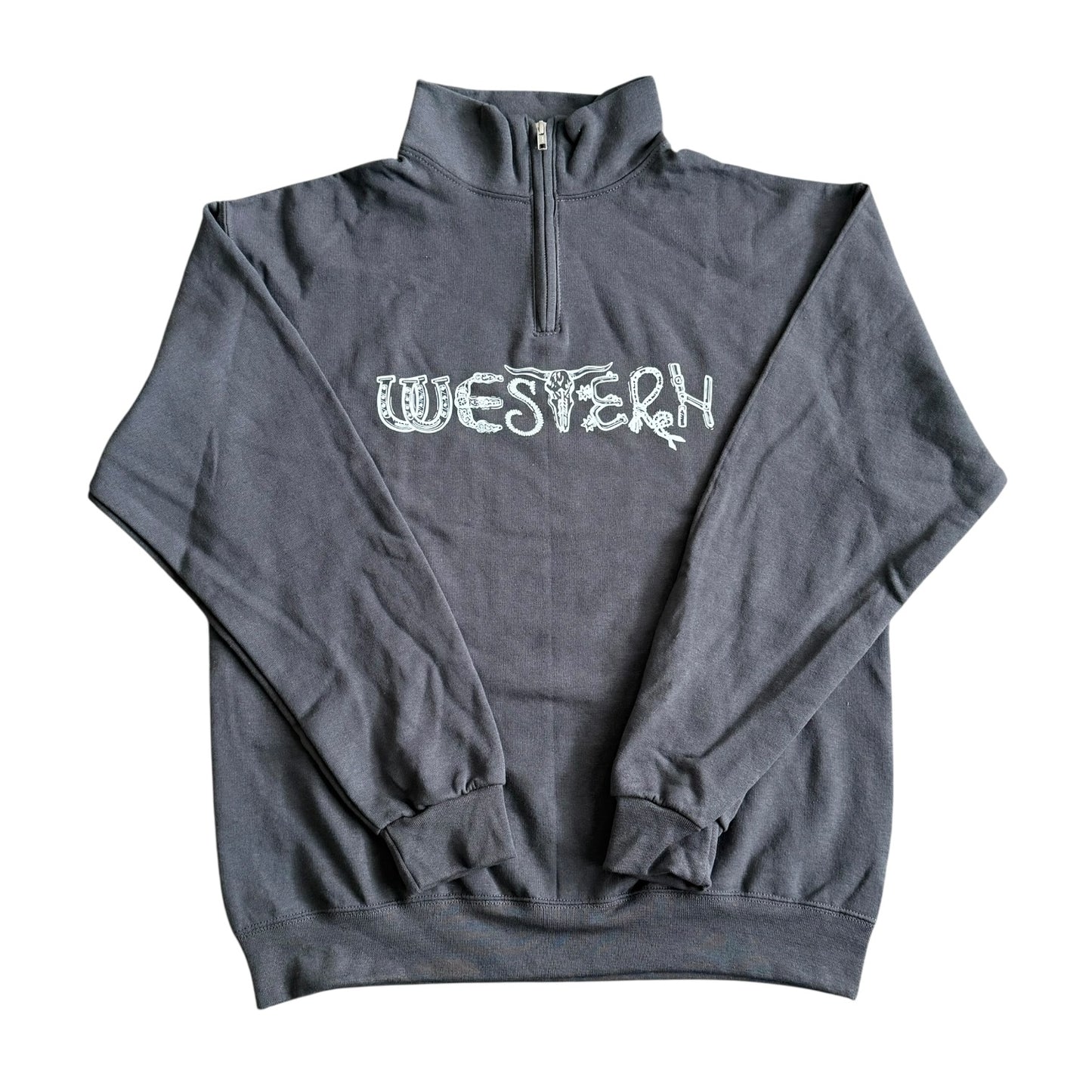 Charcoal Western 1/4 Zip