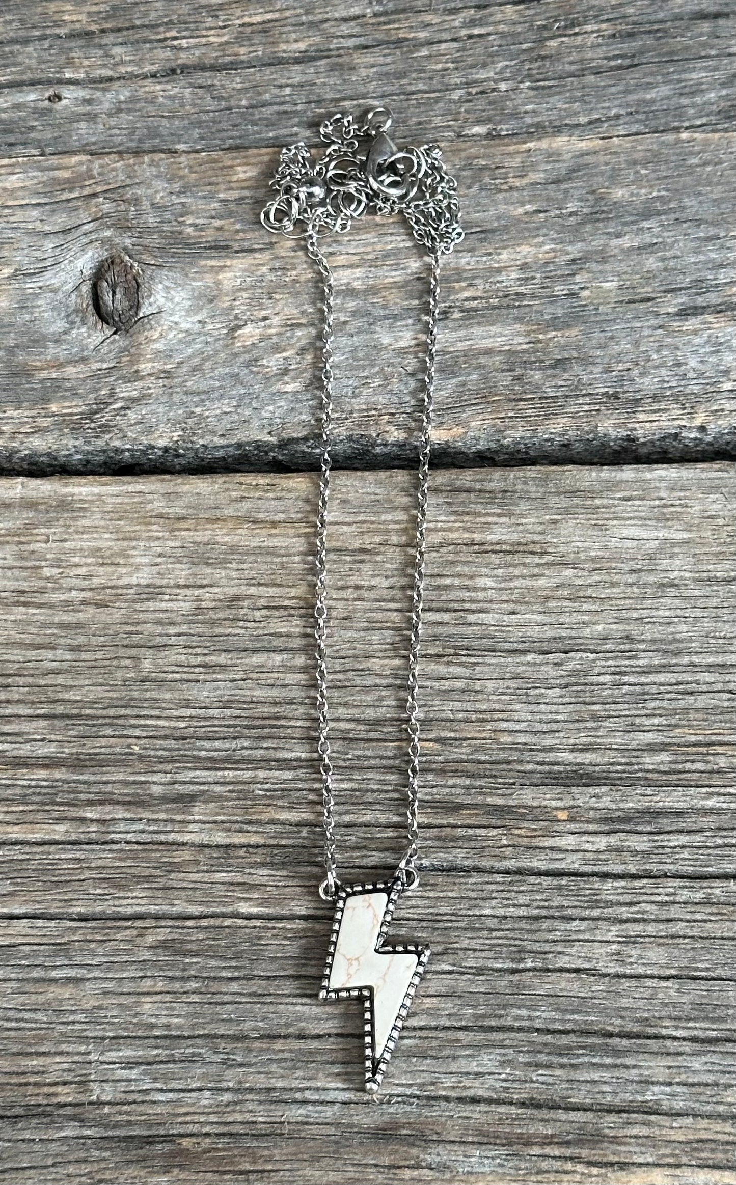Natural Bolt Necklace