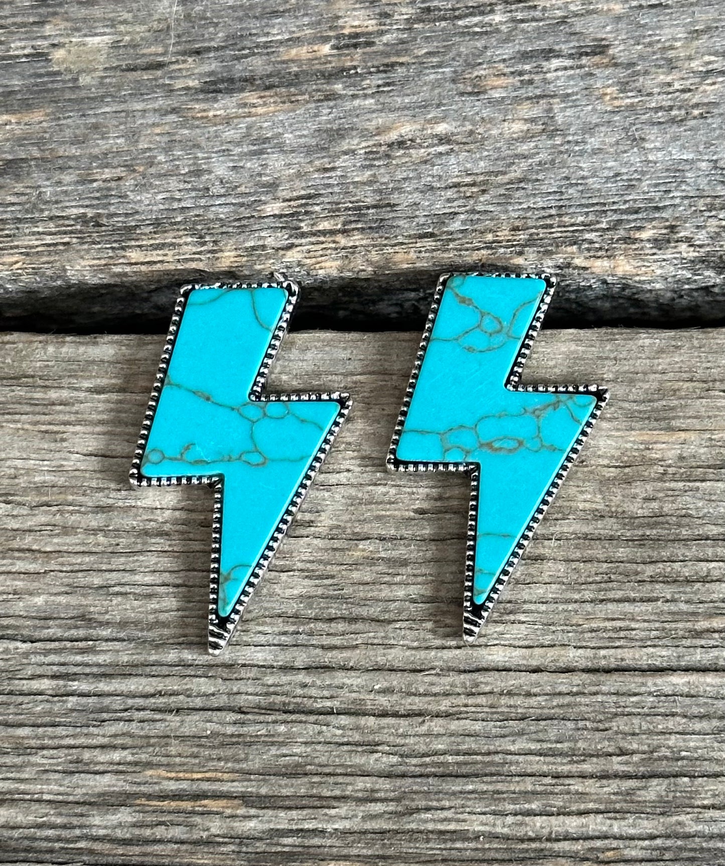 Turquoise Bolt Earrings