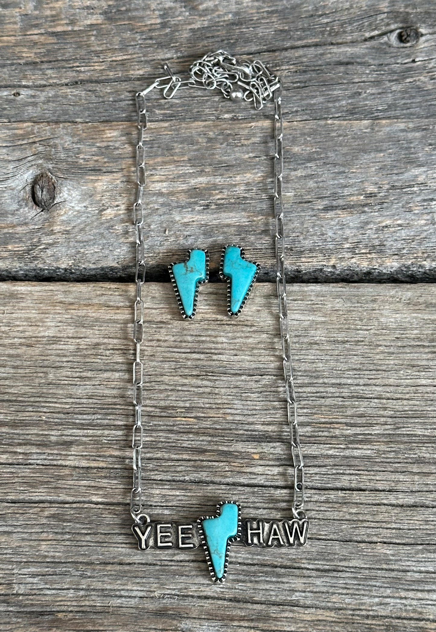 YeeHaw Bolt Necklace Set