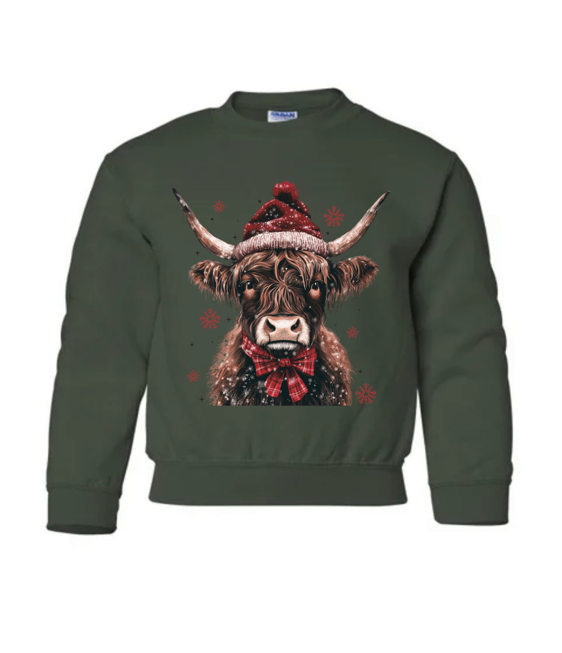 YOUTH/TODDLER Western Christmas Crewnecks (12 designs, 3 colour options) •PRE ORDER•