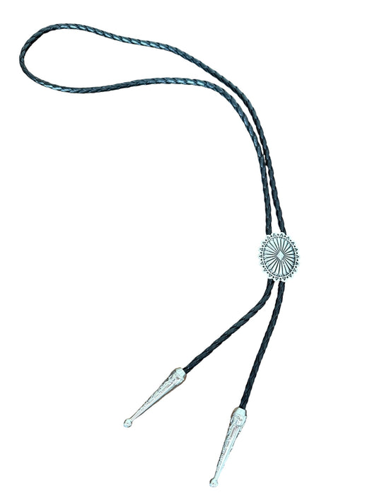 Concho Bolo Necklace