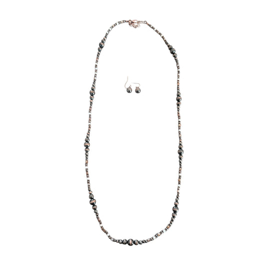 Navajo Pearl Necklace Set