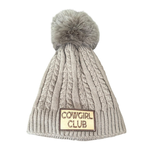 Light Brown Cowgirl Club Toque