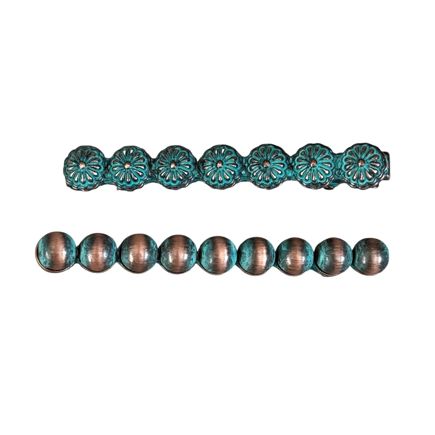 Patina Navajo Pearl 2 Pack Hair Clips