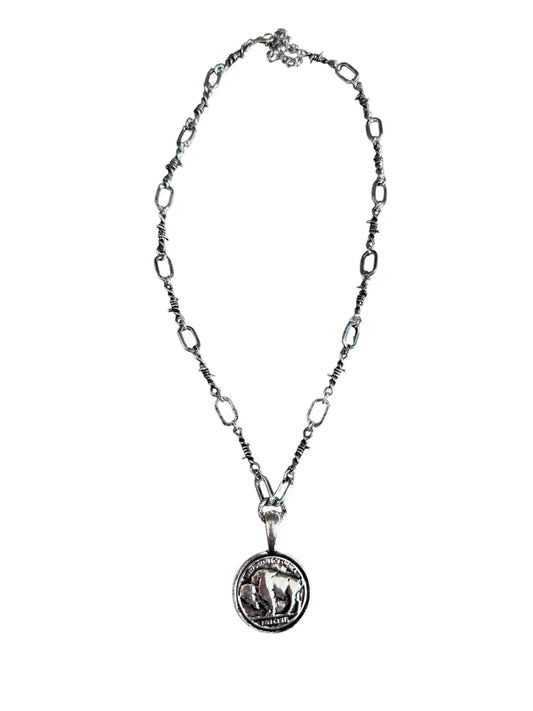 Buffalo Coin Necklace