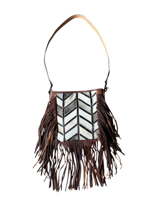 Patchwork Cowhide Purse
