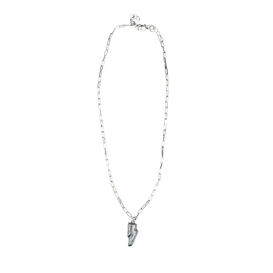 Tooled Bolt Necklace