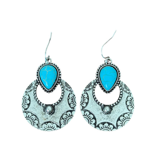 Turquoise Drop Earrings