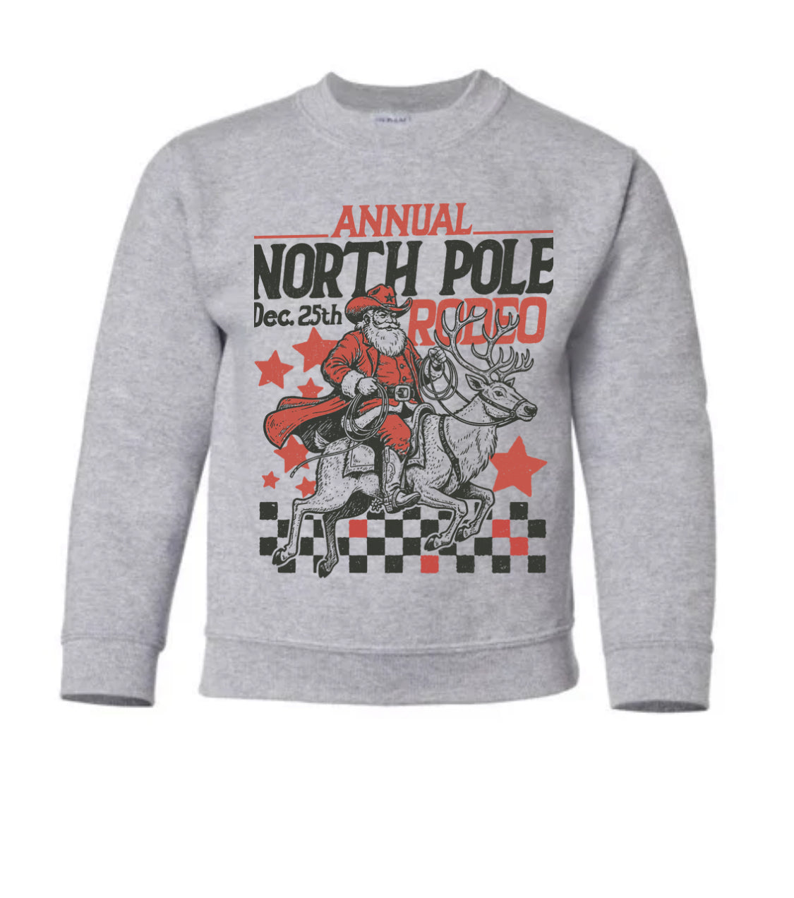 YOUTH/TODDLER Western Christmas Crewnecks (12 designs, 3 colour options) •PRE ORDER•