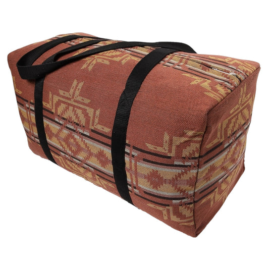 Brown Aztec Weekender Bag