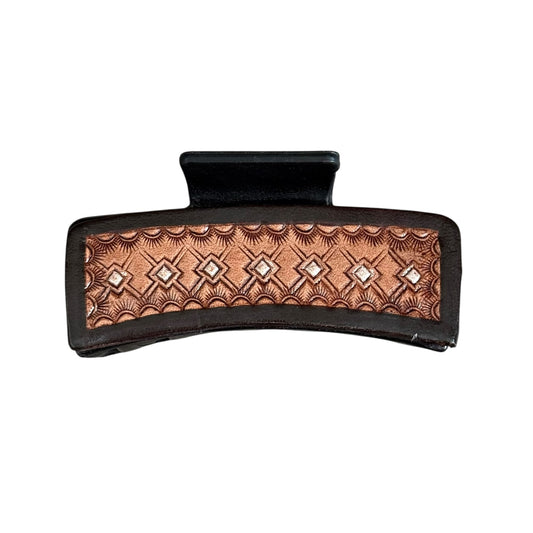 Leather Claw Clip
