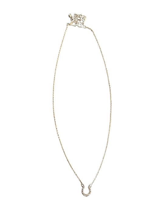 Gold Horseshoe Necklace
