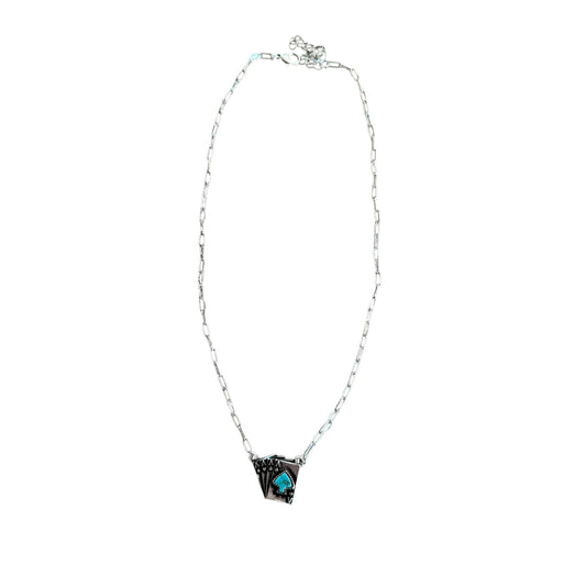 Turquoise Aces Necklace