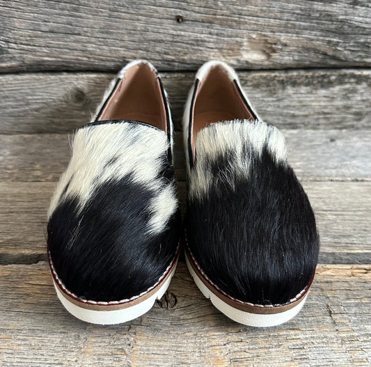 The Dixie Cowhide Shoes - Size 7