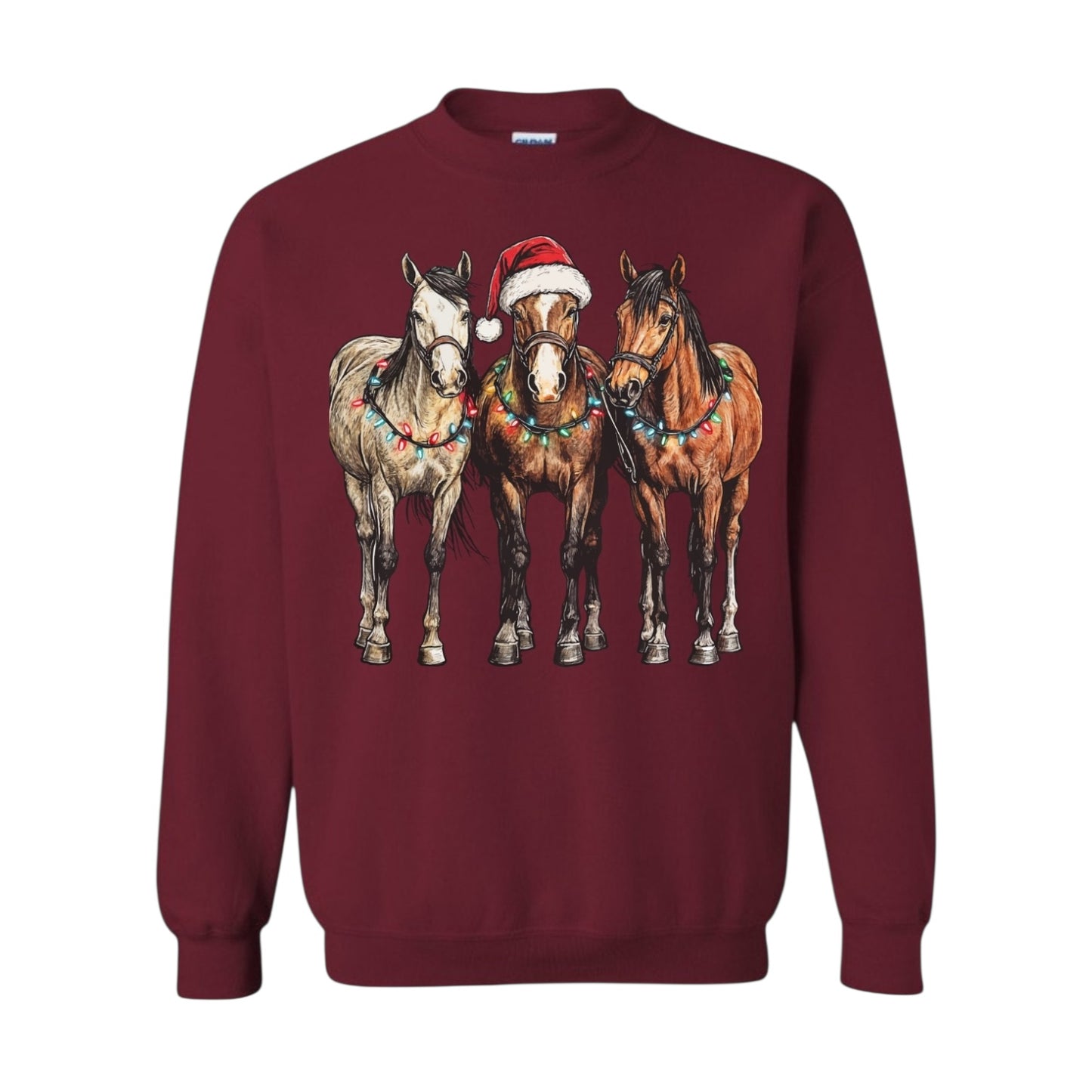 Merry Horses Christmas Crewneck • PRE ORDER •