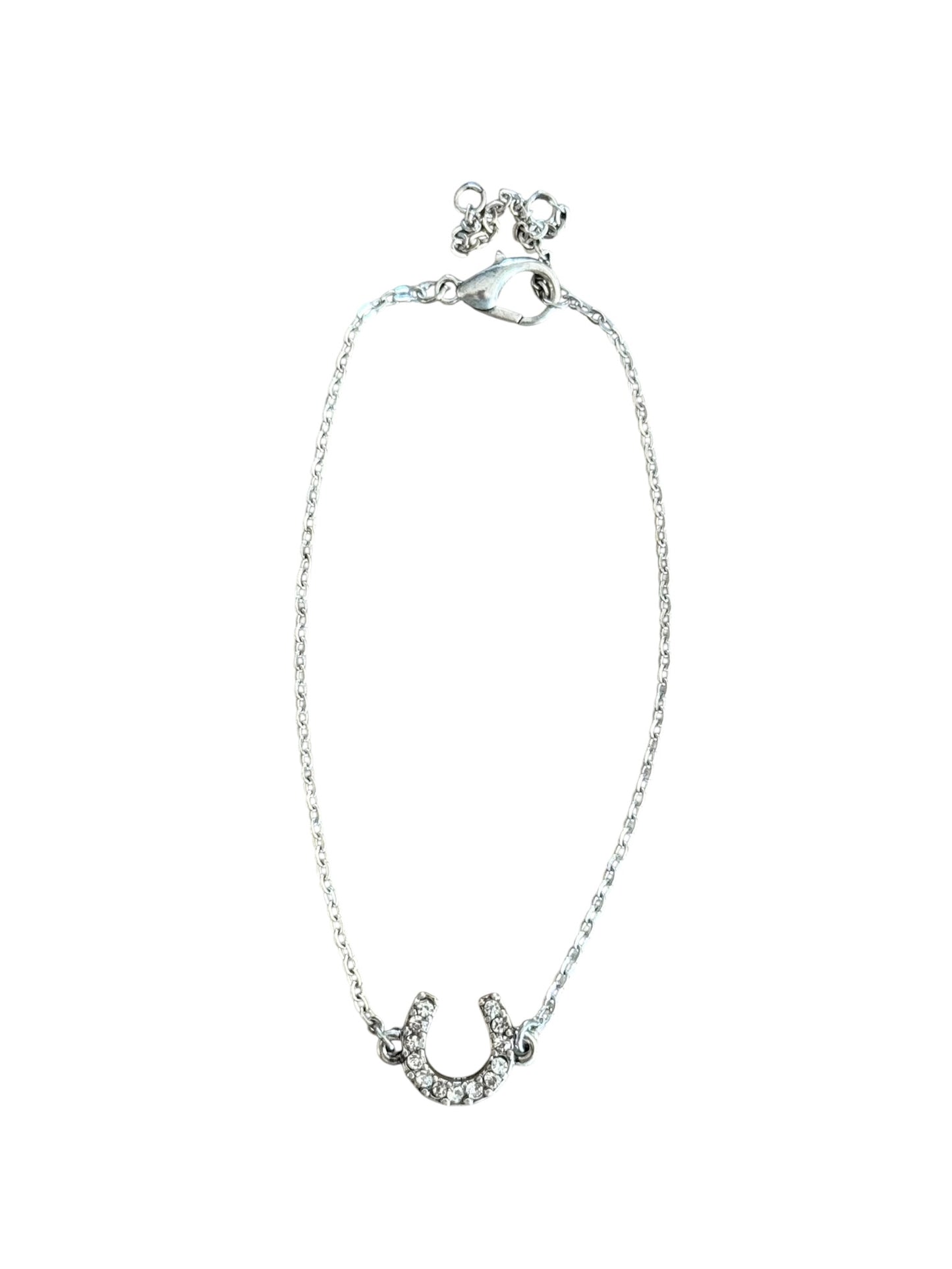 Silver Horseshoe Bracelet