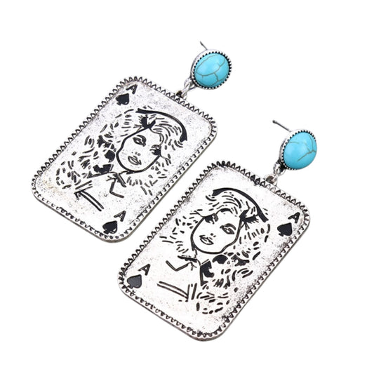 Dolly Card Earrings