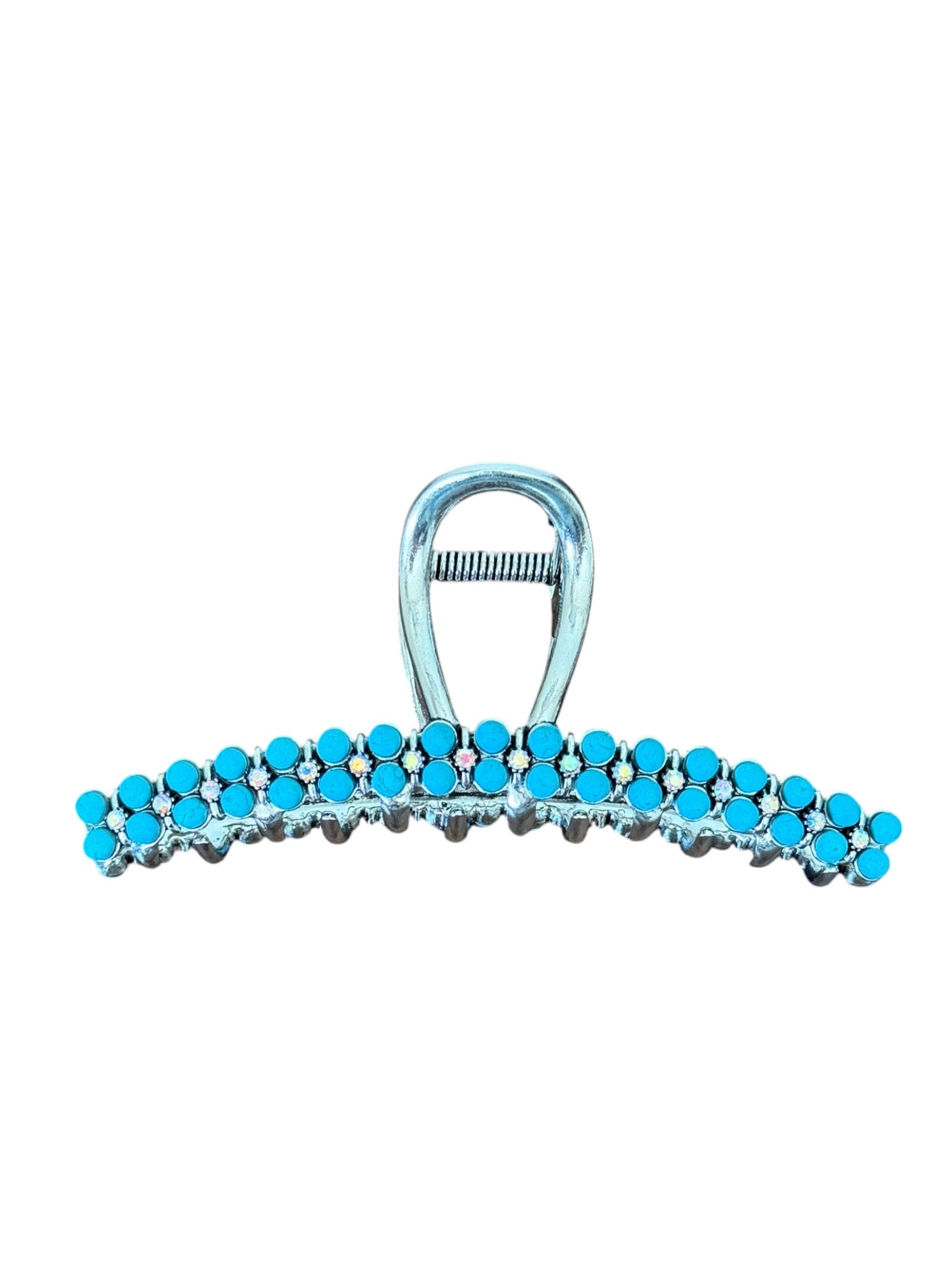 Turquoise Bar Claw Clip