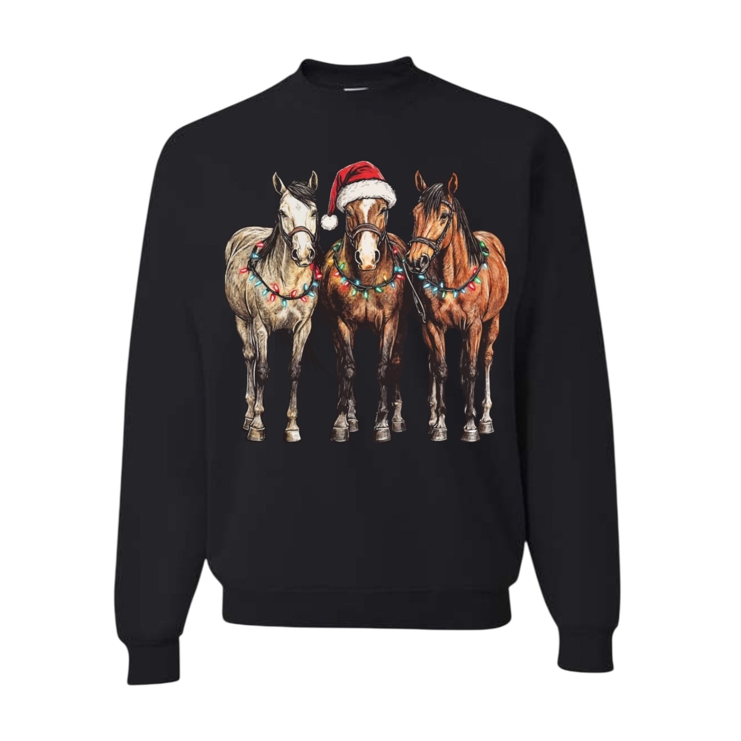 Merry Horses Christmas Crewneck • PRE ORDER •