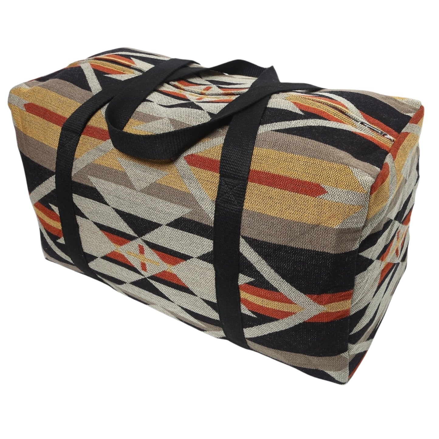 Black & Tan Aztec Weekender Bag