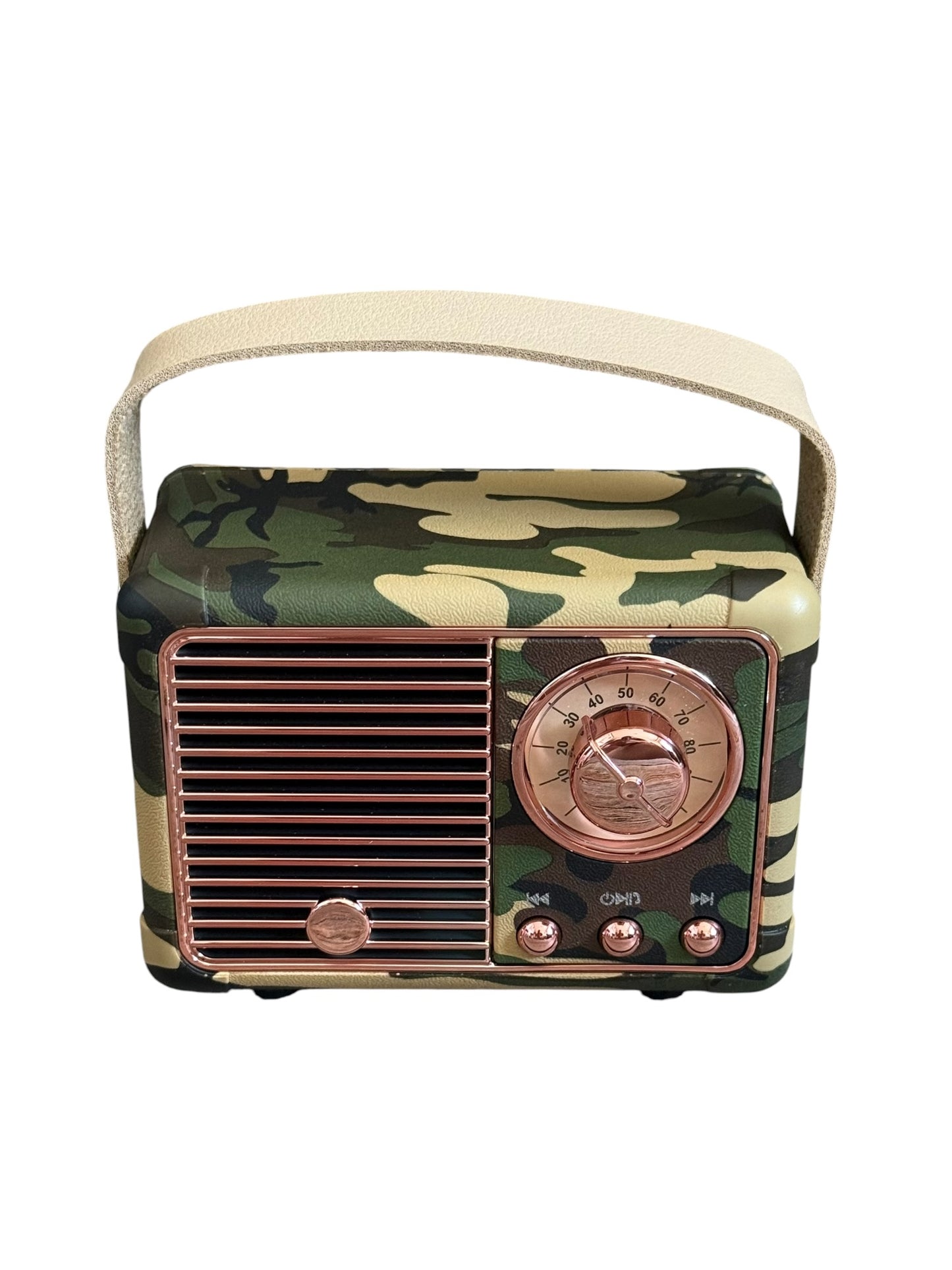 Camo Retro Bluetooth Speaker