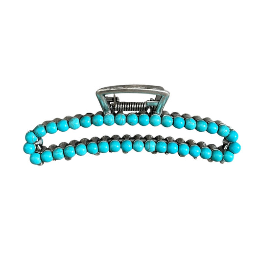 Turquoise Claw Clip