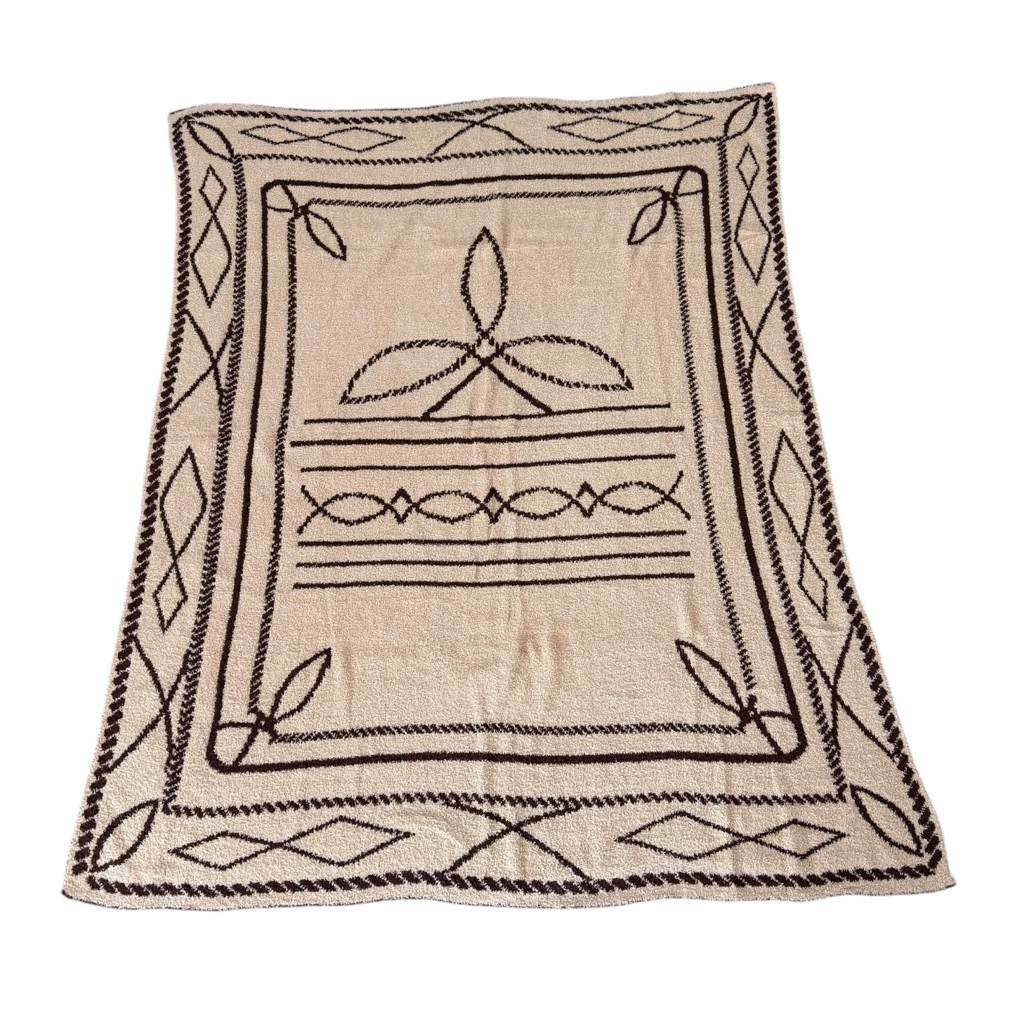 Bootstitch Reversible Throw Blanket