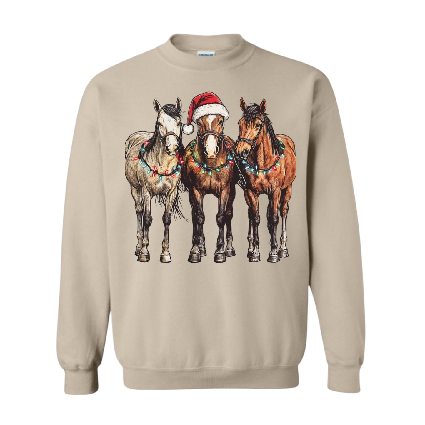 Merry Horses Christmas Crewneck • PRE ORDER •