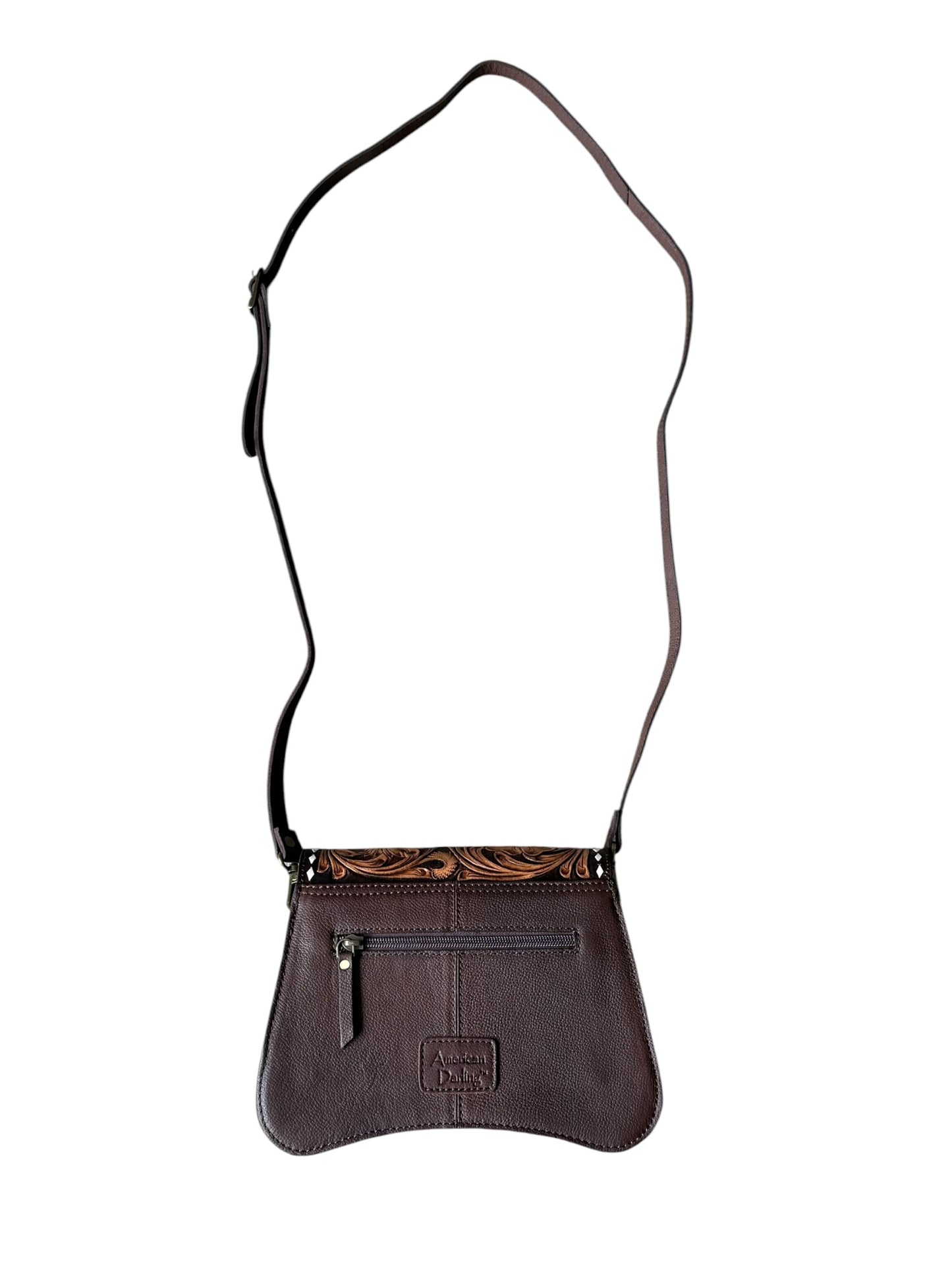 Tooled Buckstitch Purse